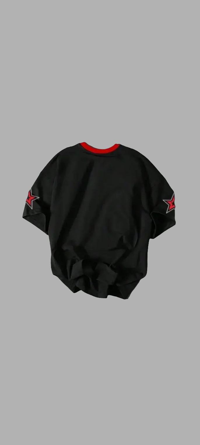 Plus oversized t shirt for women loose baggy fit