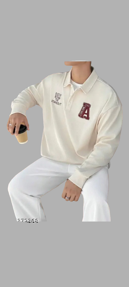 Loose fit full sleeve tshirt for men's