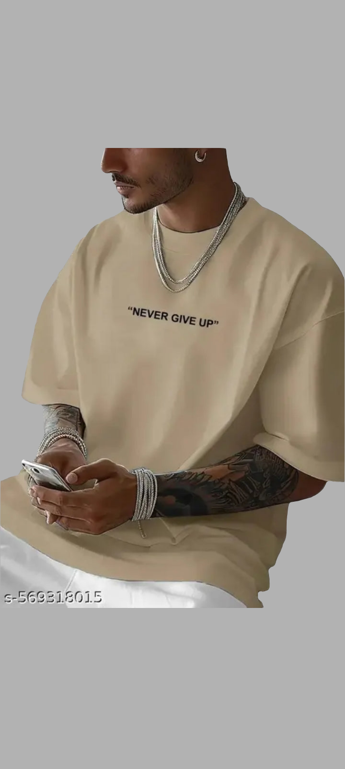 Oversized t shirt for men's